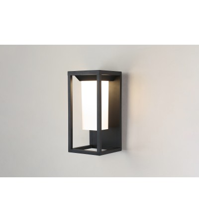 APLIQUE TOULOUSE 1XE27 NEGRO IP54